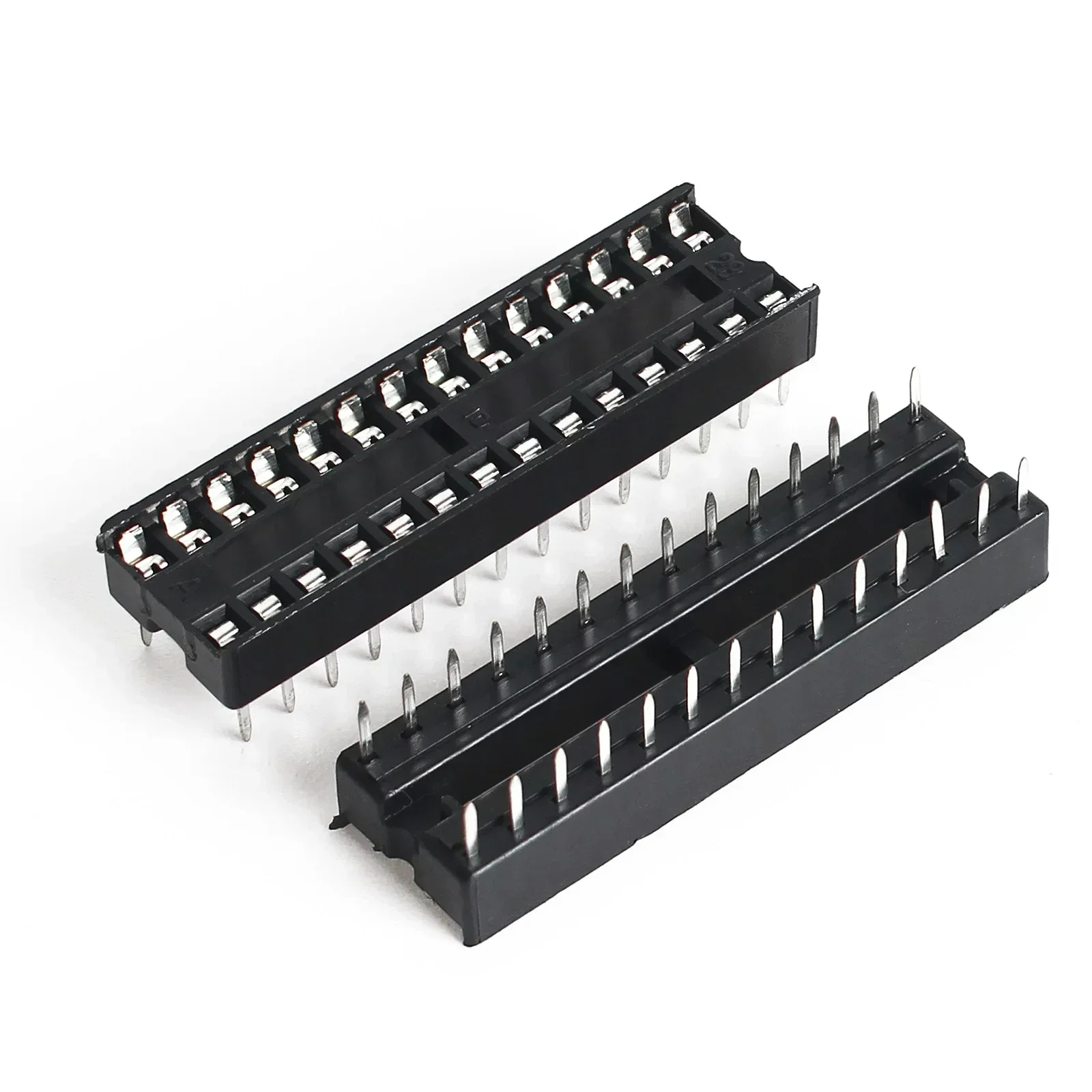 10 Uds DIP IC enchufes 6P/8P/14P/16P/18P/20P/24P/28P adaptador soldadura circuitos integrados enchufes de soldadura Kit de componentes electrónicos - imagen 3