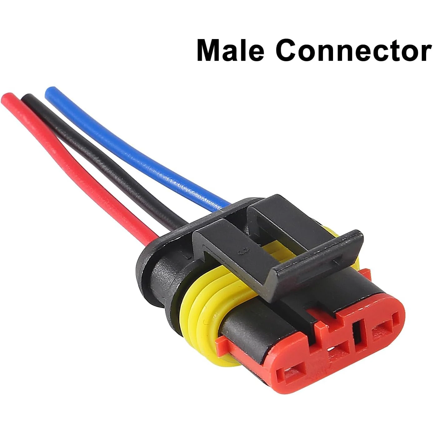 8 pares de conectores de 3 pines, enchufe eléctrico impermeable de 3 pines, conectores de cable eléctrico automático, conector de cable automotriz de desconexión rápida - imagen 3