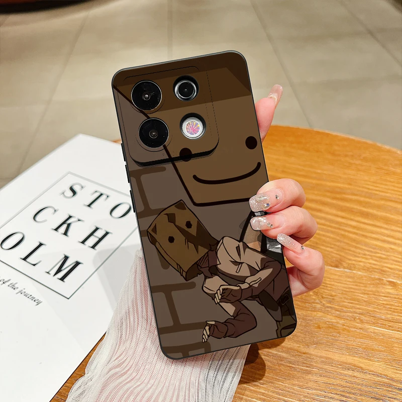 Funda de silicona con diseño de hombre y caja de dibujos animados para Xiaomi Redmi Note 13 12 Pro Plus 12S 11S 11 10S 10 Redmi 12 13C, funda suave a prueba de golpes - imagen 2