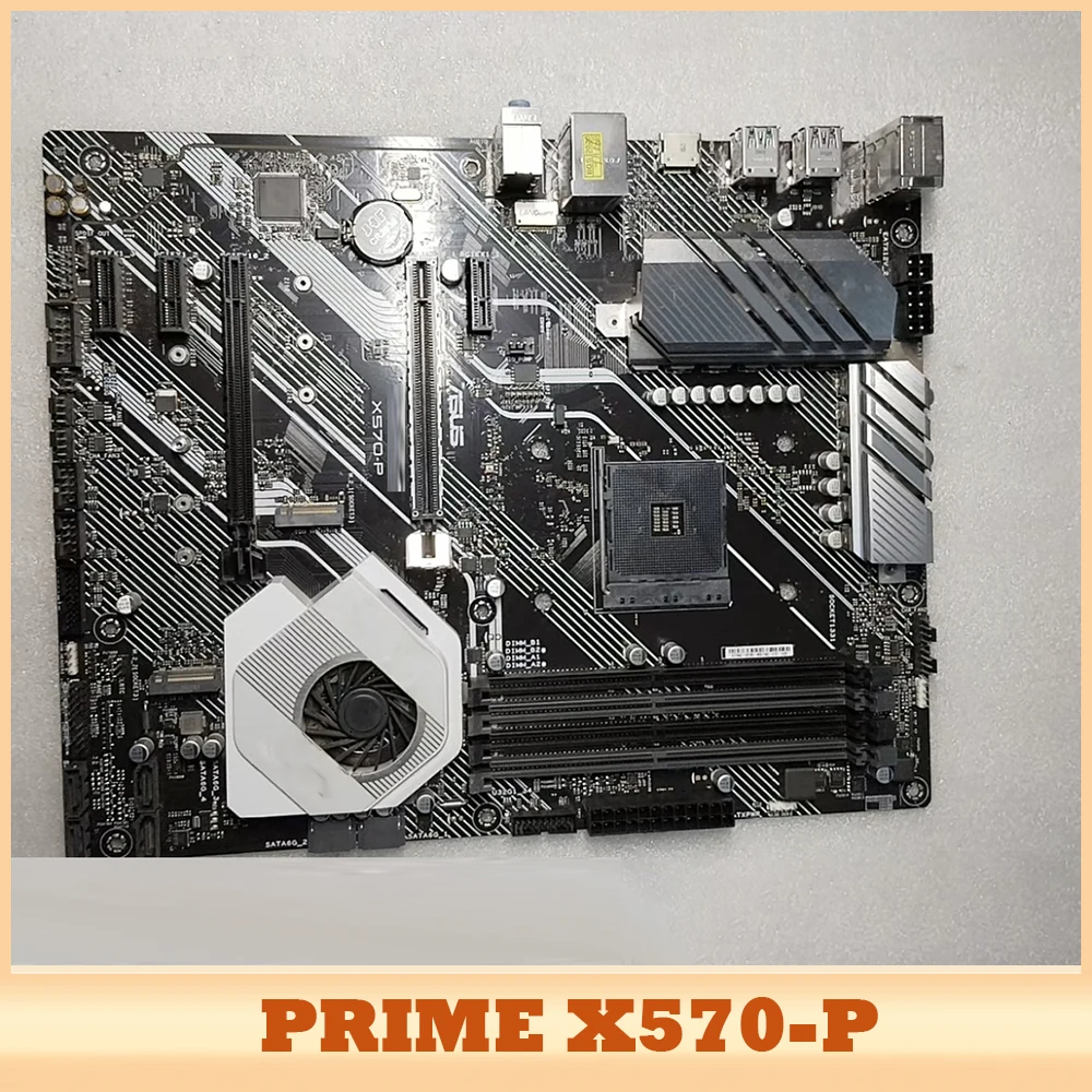 Socket AM4 12 DrMOS estaciones de energía DDR4 4400MHz ATX placa base compatible con procesador de CPU R7 R9 placa base M.2 PRIME X570-P