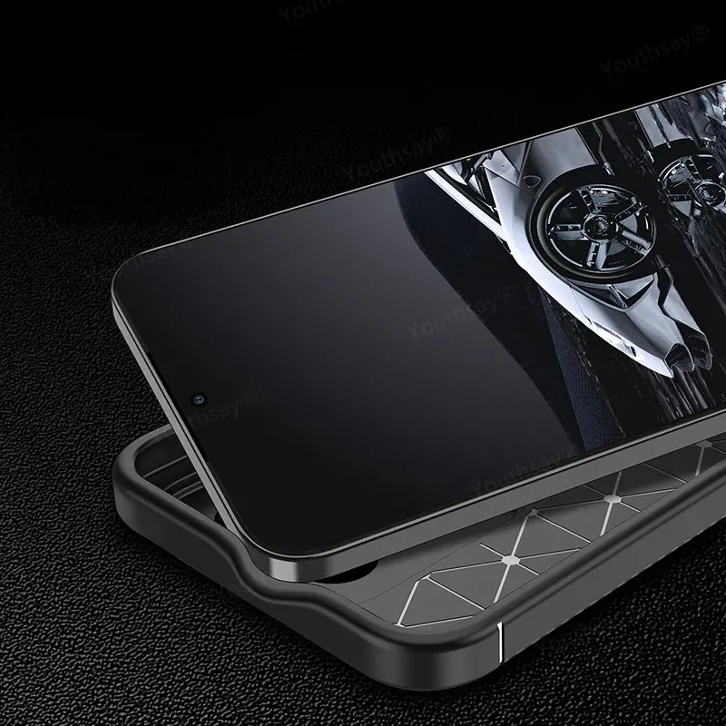 Funda de negocios de lujo para Xiaomi 14, carcasa protectora de TPU suave, parachoques de teléfono para Xiaomi Mi 14 - imagen 5