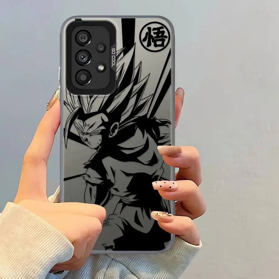Funda de teléfono genial de Anime para Samsung Galaxy A13 A16 A34 A25 A32 A23 A22 A15 A12 A24 A14 carcasa blanda - imagen 3