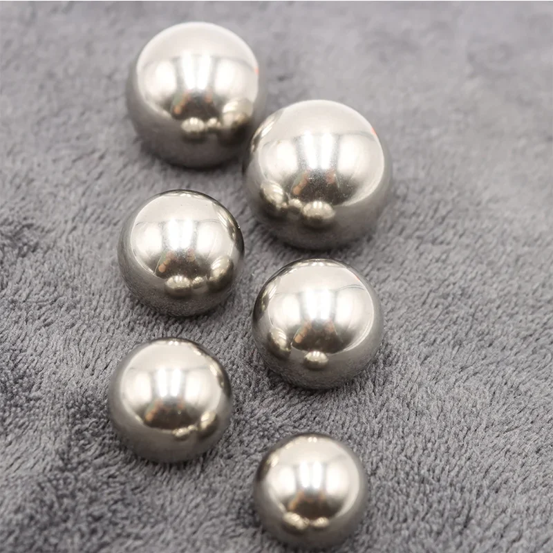 Bolas redondas lisas y sólidas de acero inoxidable 304, 2, 3, 4, 5, 6, 7, 8, 9, 10, 12-25mm, rodamientos de precisión DIY para corrosión y óxido, cuentas de rodillos - imagen 2