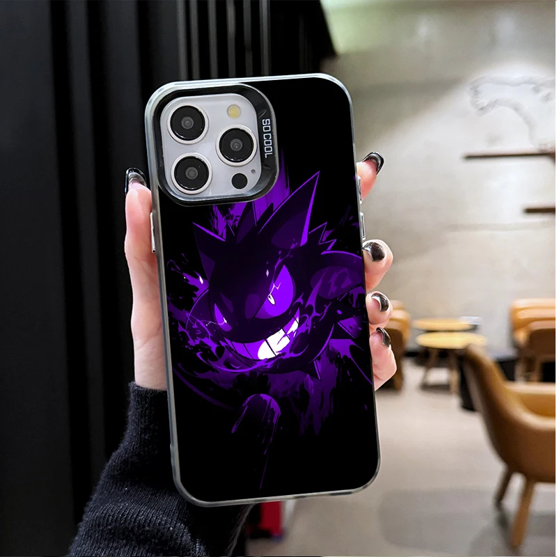 Funda de dibujos animados P-Pokemon Gengar para Xiaomi Redmi Note 14 14S 13 12 11 Pro Plus 4G 5G 12S 11S 10S 10 9 9S 12C 13C 14C A3 A4 - imagen 5