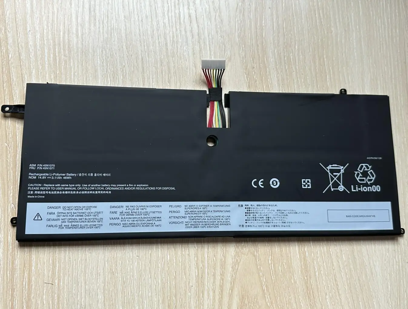 SeagullStar-Batterie pour ordinateur portable Lenovo ThinkPad bronchCarbon, série 3444, 3448, 3460, tablette, 45N1070 45N1071 - imagen 4