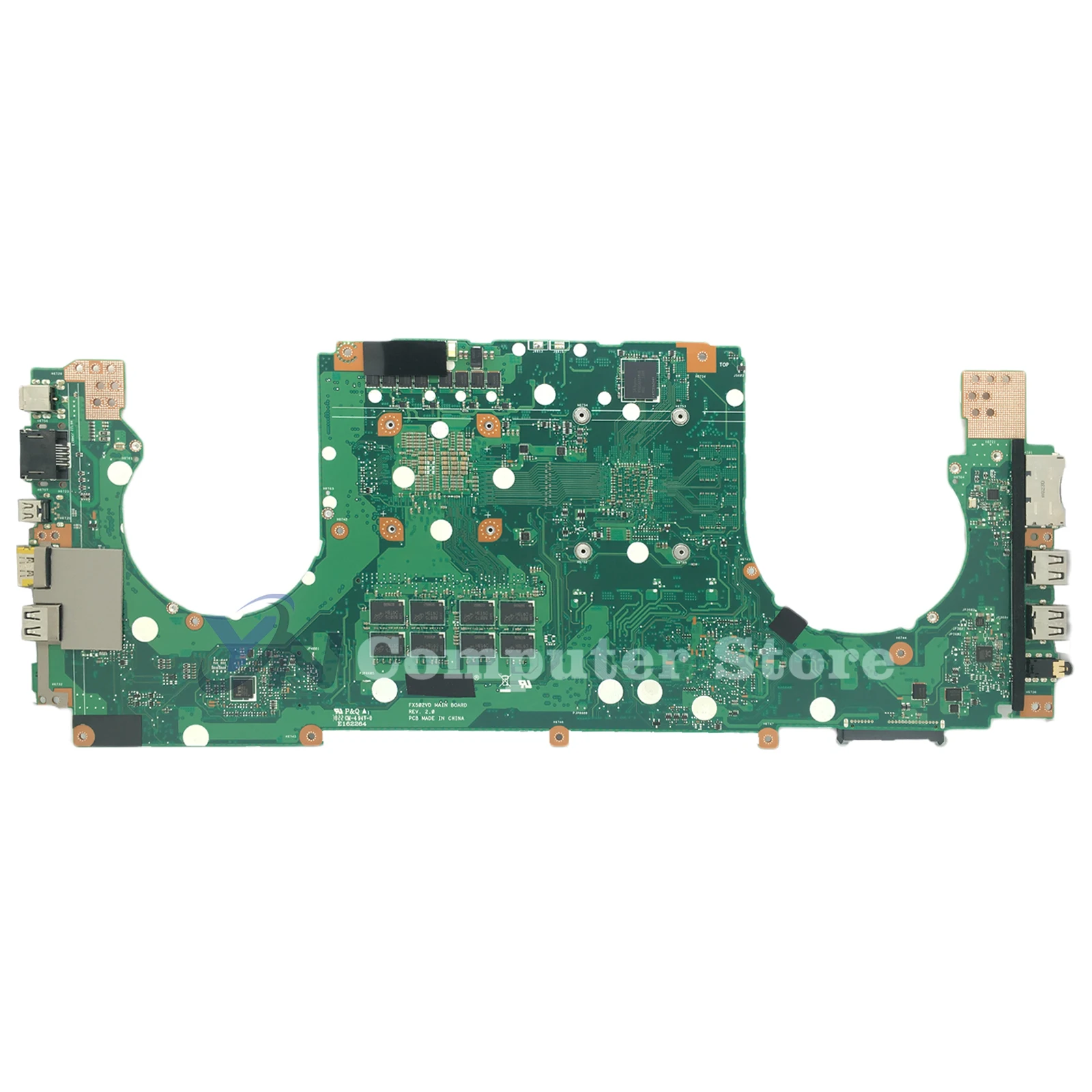 Placa base FX502VE para ASUS FX502V FX502VD placa base para ordenador portátil I5-7300HQ I7-7700HQ GTX1050TI-2GB/4G 8G RAM 100% prueba OK - imagen 2