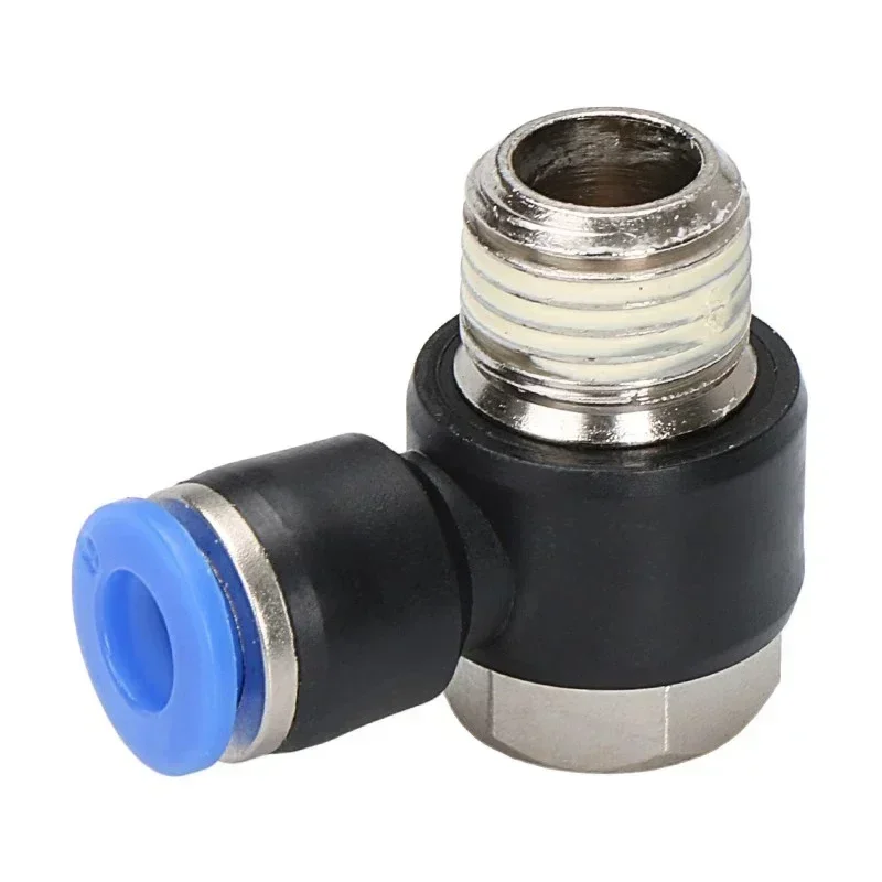 10 Uds 1/8 1/2 3/8 1/4 BSPT PH acoplador de disparo rápido accesorios de montaje neumático para conector de tubo de manguera de aire de 4mm 6mm 8mm 10mm 12mm - imagen 3