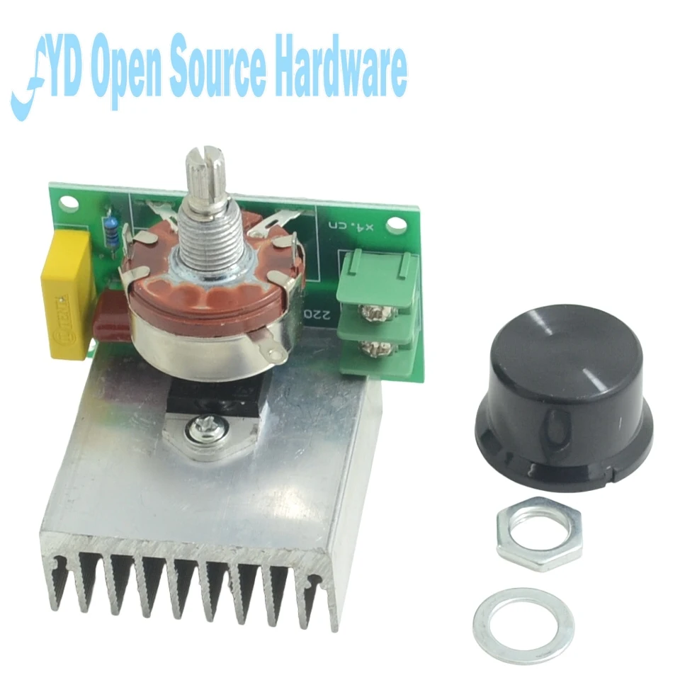 Regulador electrónico de alta potencia SCR de 3800W, regulador de intensidad, velocidad, termostato, venta al por mayor, 1 unidad - imagen 5