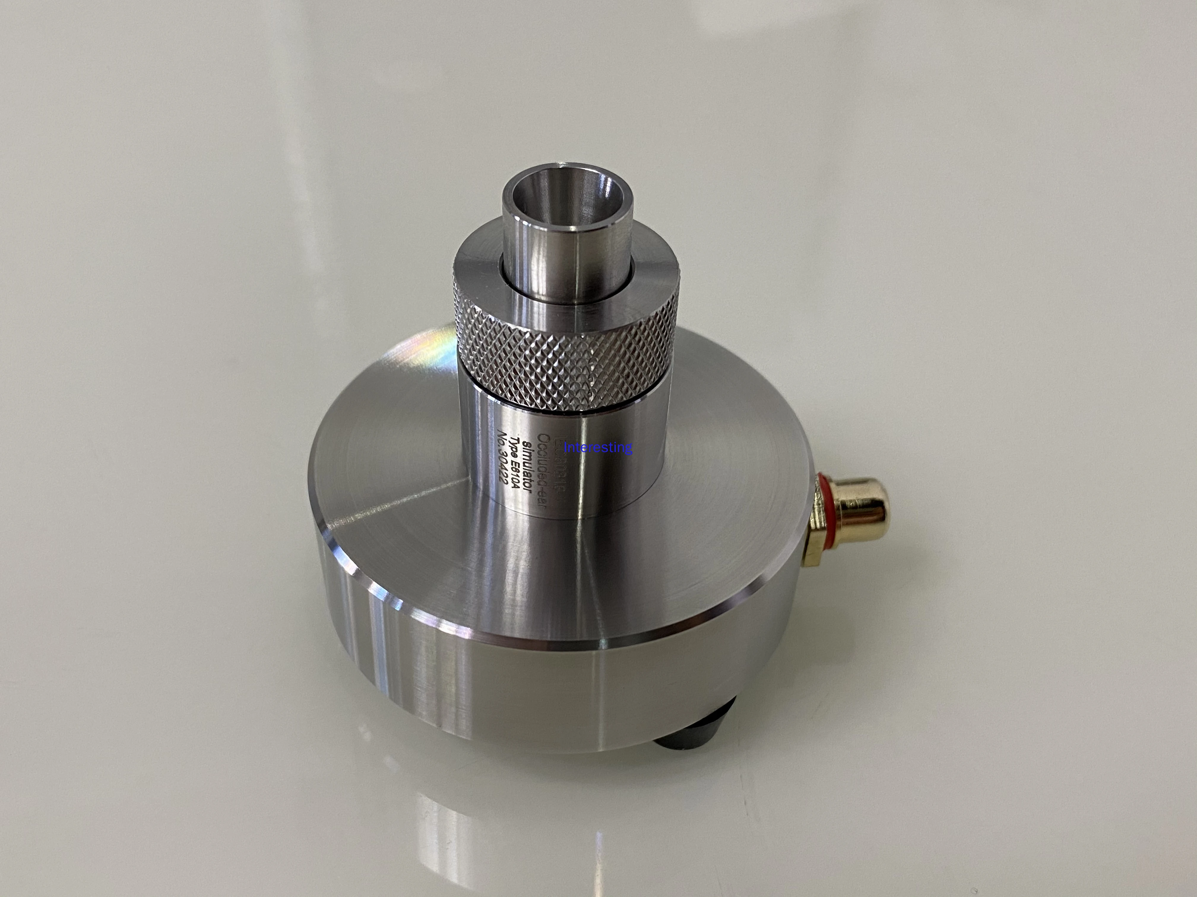 Sonda de frecuencia de auriculares, probador de curva de auriculares Artificial Iec711 con Base precisa