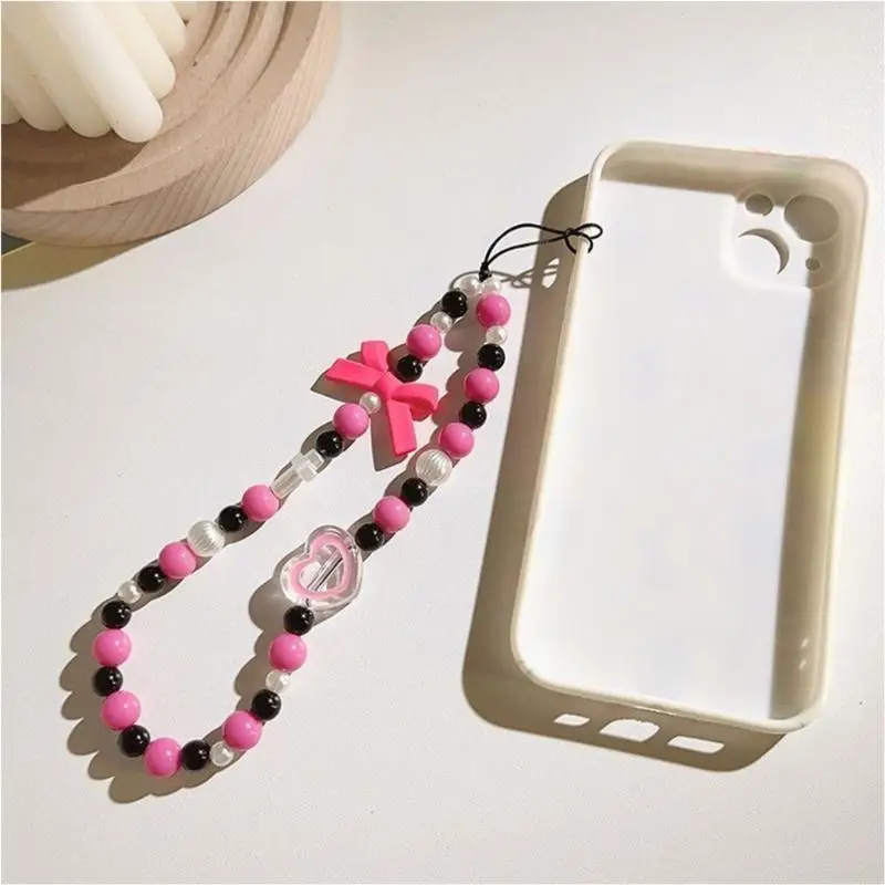 Pulsera R53C para mujer, cordón para teléfono, cadena que marca tendencia, abalorio para teléfono con cuentas para entusiastas - imagen 4