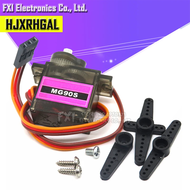 Engranaje de Metal para helicóptero, Servo para modelo de barco, para Arduino UNO, SG90, MG90S, MG995, MG996 - imagen 2