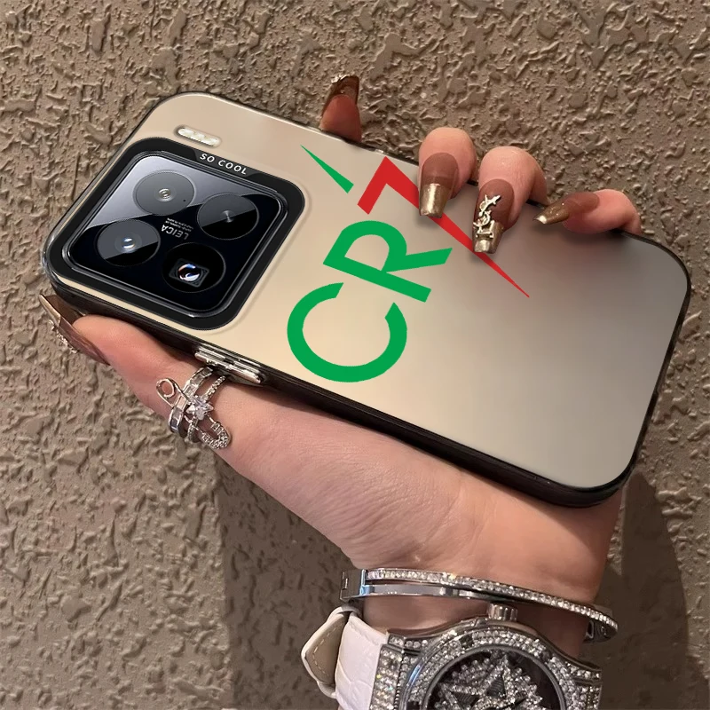 Funda esmerilada CR7 para Xiaomi Mi 15 14 14T 13 13T 12 12T 12X 12S 11 Lite POCO F6 F5 X6 X5 X3 M6 Pro 5G 4G M5S cubierta dura acrílica - imagen 3