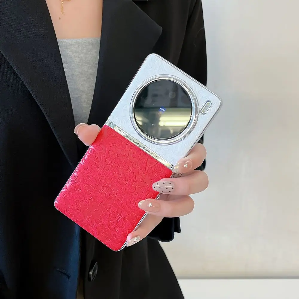 Funda protectora para VIVO X100 Ultra, carcasa completa de lujo de PU duro, carcasa trasera de empalme para VIVO X100 Pro X100Ultra - imagen 2