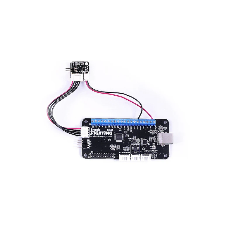 Brook UFB-UP5-tablero de lucha Universal Hitbox, Kit de actualización fighbox, PCB de tamaño pequeño, Compatible con conector de oblea PS5 incluido - imagen 5