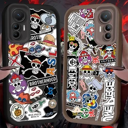 Funda TPU de calavera anime para Xiaomi y POCO