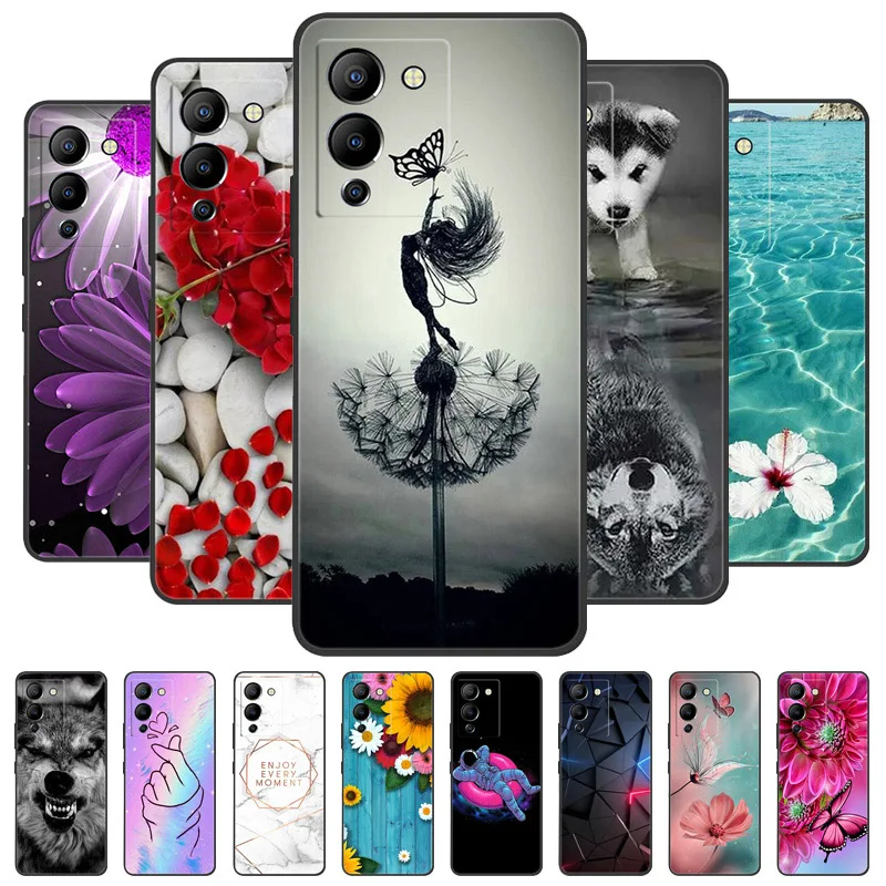 Funda trasera de silicona suave para Infinix Note 12 G96, funda de teléfono para Infinix Note 12 G96 Note12 X670 G96