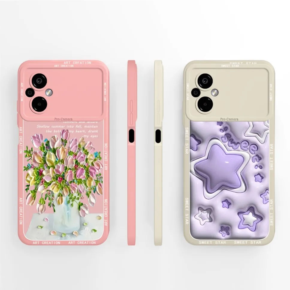 Para Xiaomi Poco M5 M5S funda de teléfono encantador astronauta dibujos animados suave silicona protección de cámara parachoques para Poco M 5 Capa de alta calidad - imagen 2