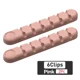 Pink 6 Clips