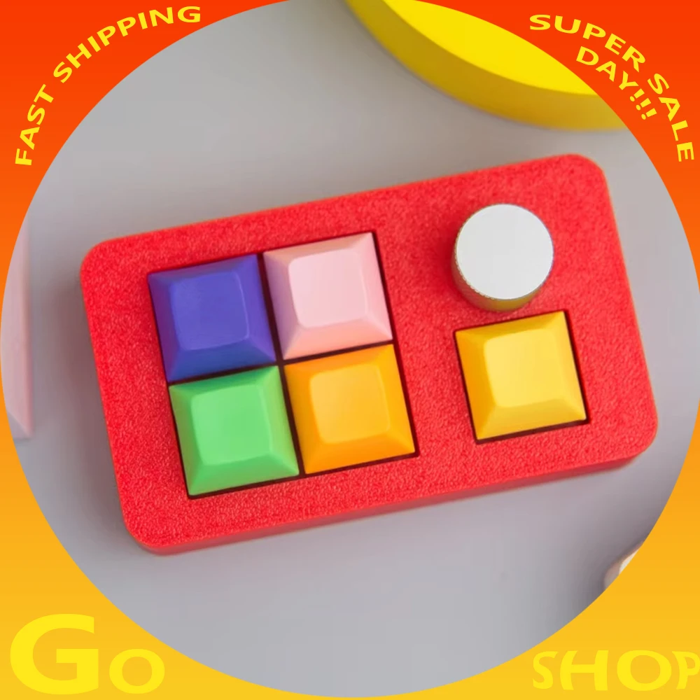 Teclado numérico Mir T5 + 1 personalizado, Mini teclado con cable T5, teclado de atajo Macro, teclas RGB PBT, teclados de diseñadores de oficina de intercambio en caliente