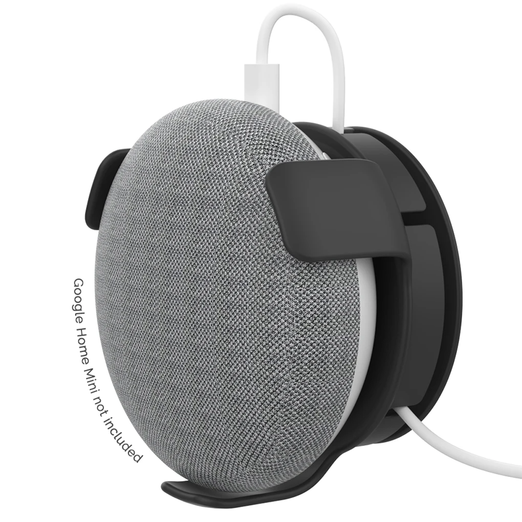 Para Google Home Mini soporte de montaje en pared gestión de cables soporte de montaje accesorios de altavoz de baño para Amazon Echo Dot 3rd