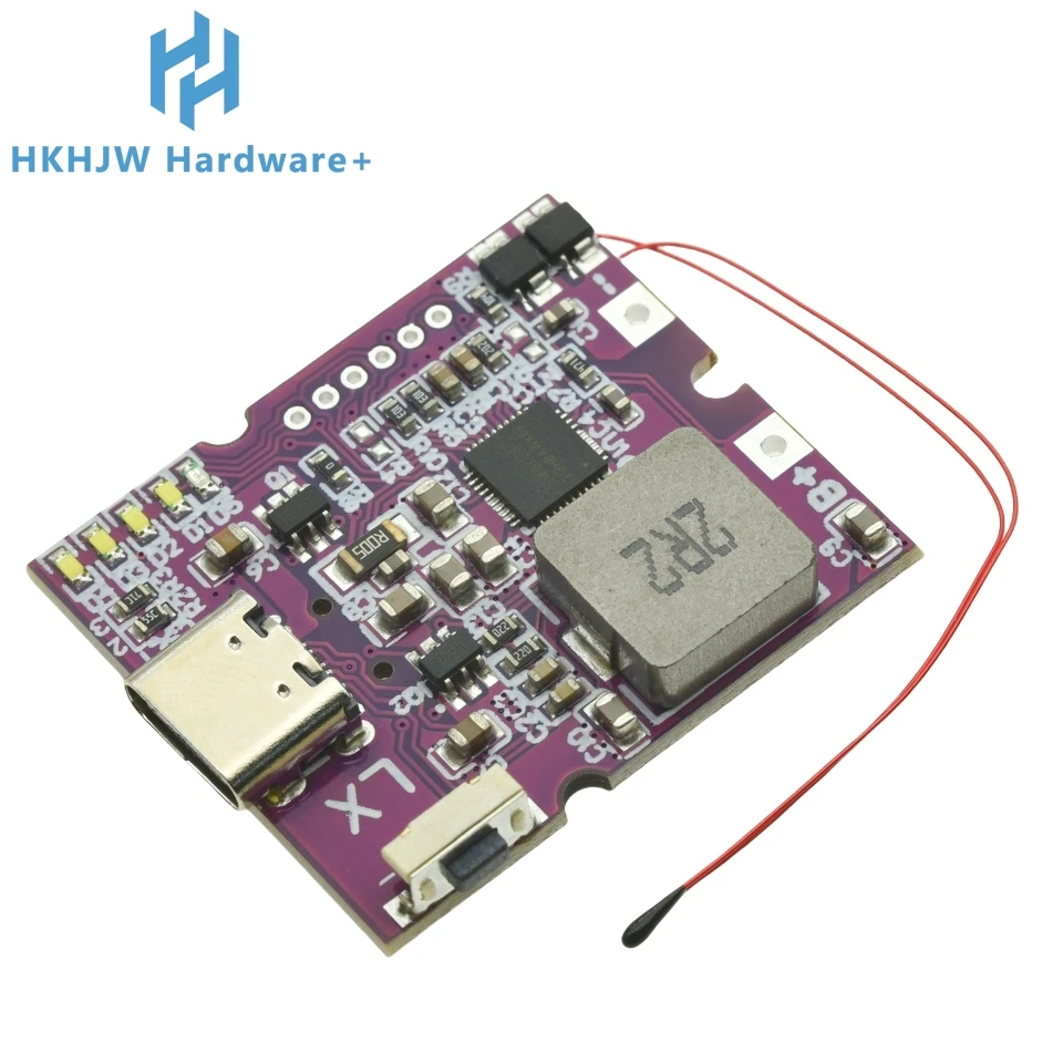 Placa de circuito del módulo de energía móvil de carga rápida bidireccional del banco de energía de 22,5 W con soporte USB Digital/ligero tipo C PD/QC3.0 2,0 - imagen 5