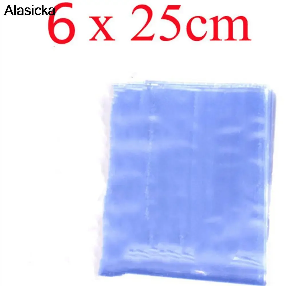 Bolsa de película retráctil transparente, cubierta protectora contra el polvo para TV, aire acondicionado, Control remoto, hoja de plástico retráctil S/L, 10 piezas