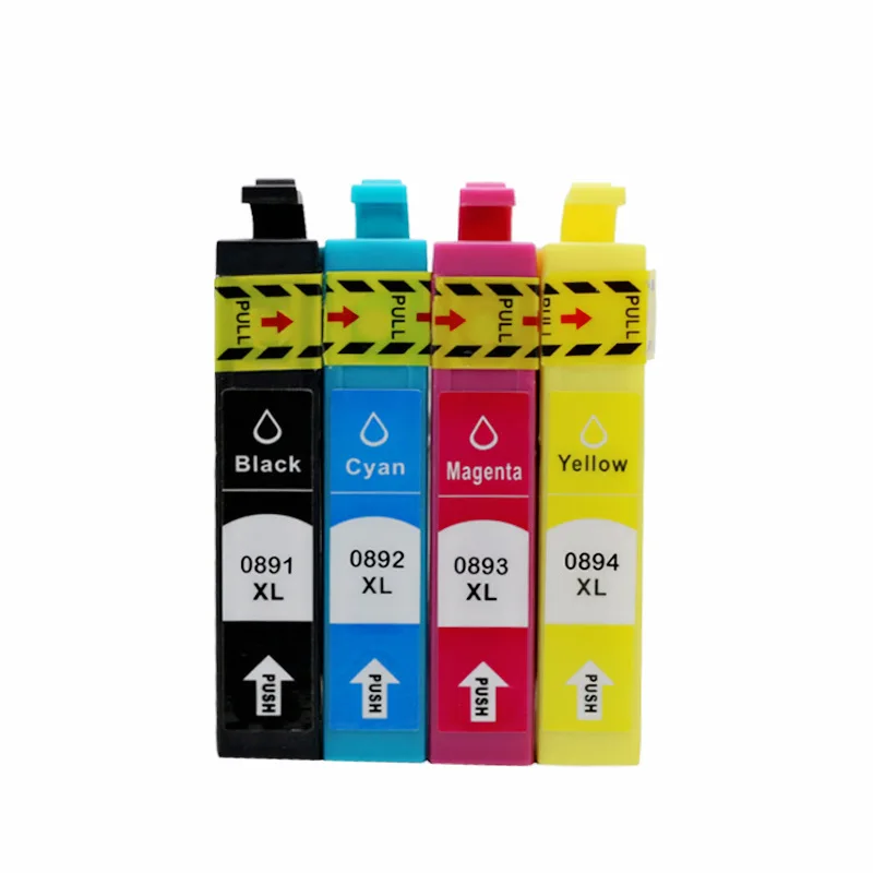 Vilaxh-cartucho de tinta T0891 T0892 T0893 T0894 para Epson S22 21 510 410 100 110 105 200 210 205 405 400 115 - imagen 2