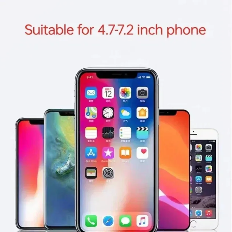 VIKEFON Universal nuevo soporte para teléfono móvil mejorado de ocho garras para motocicleta Scooter ATV bicicleta E-bike soporte para teléfono móvil - imagen 5