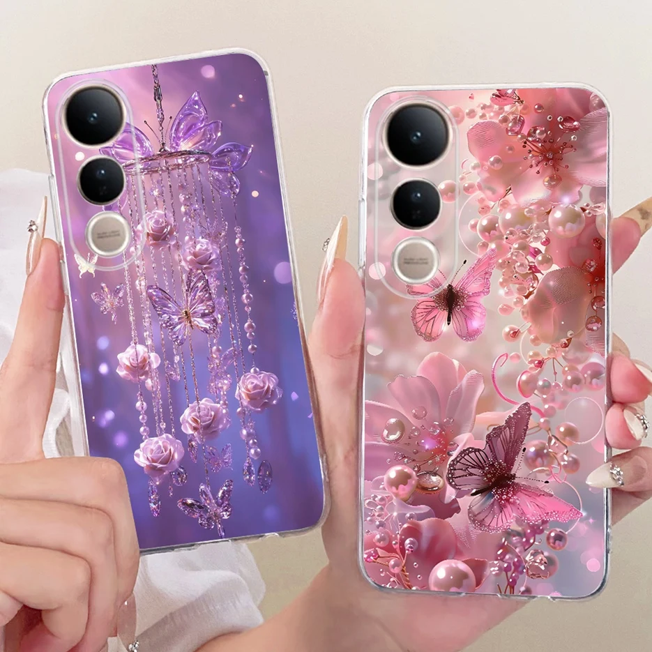 Para Vivo V50 Lite 4G 5G funda V2440 V2441 Cool Dragon Tiger funda de teléfono pintada para Vivo V50 V50e V 50 VivoV50 Lite 5G Fundas suaves - imagen 4