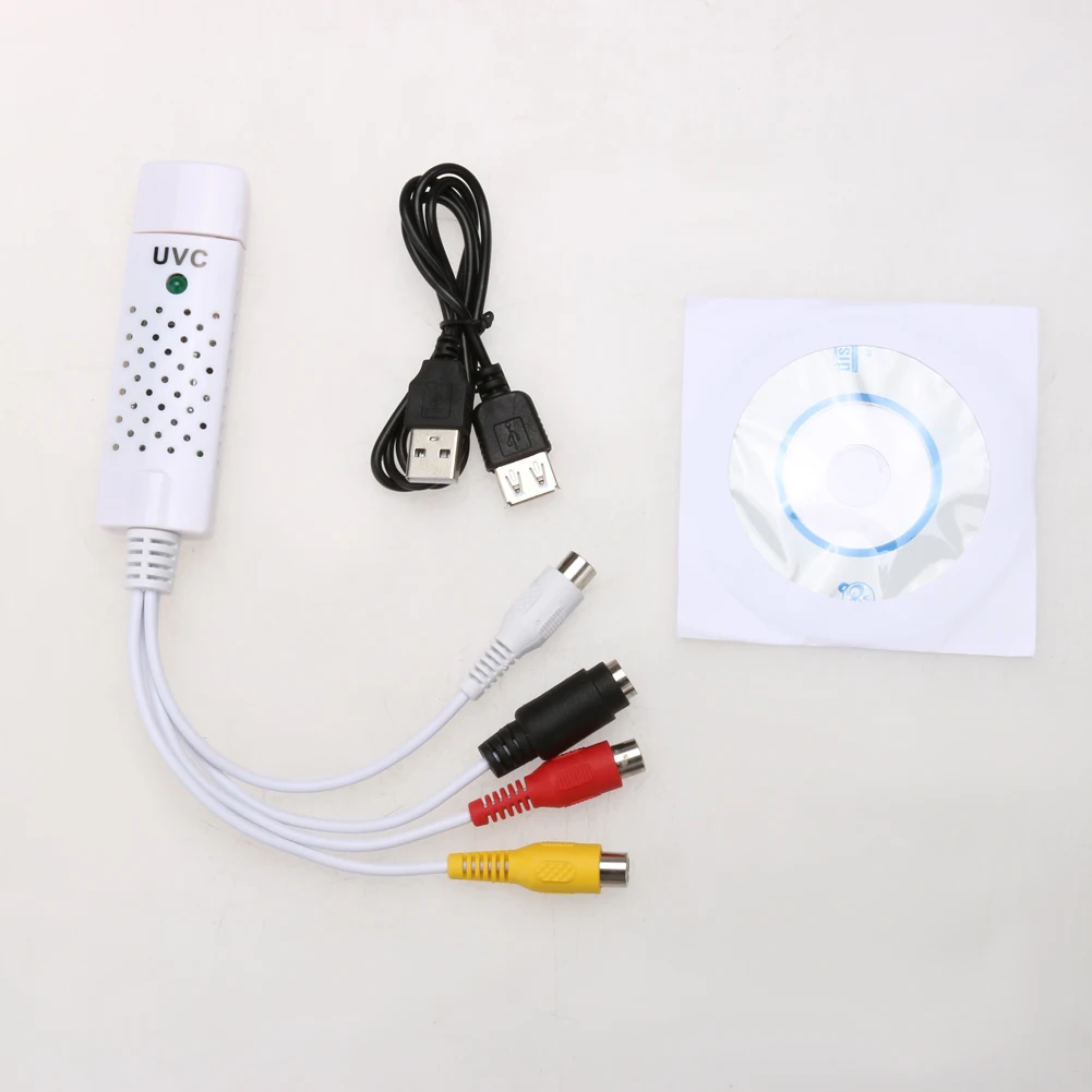 Convertidor de Audio y vídeo USB 2,0, dispositivo de captura, convertidor de Audio y vídeo USB para Windows 2000 XP Vista Win7 8 10 - imagen 3