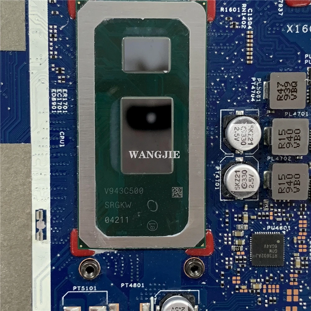 18739-1 para placa base de ordenador portátil HP 17-CE L71621-601 L71621-001 DSC MX250 4GB + i7-10510U 100% en funcionamiento - imagen 2