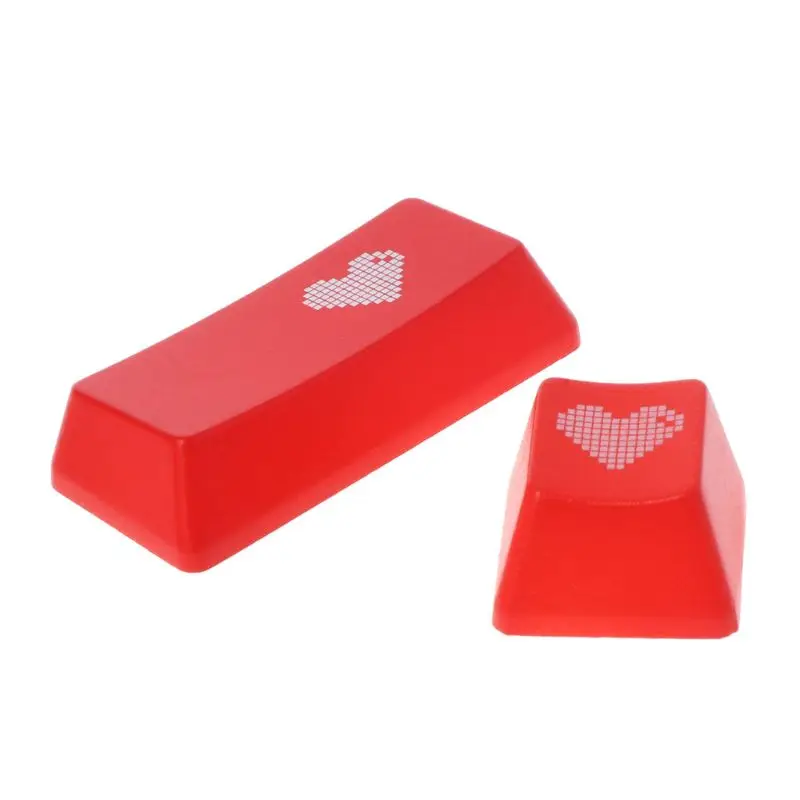 1 unidad para teclas creativas ENTER ABS Love Heart Upgrade teclas retroiluminadas - imagen 5