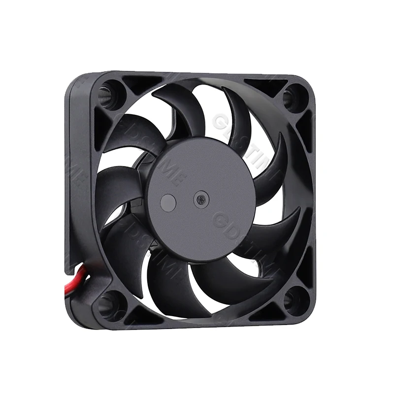 Gdstime-enfriador de caja de ordenador de 5CM, CC de 5V, 12V, 24V, ventilador de bola doble para gabinete de PC, 50x50x10mm, ventilador de refrigeración de radiador de gabinete de Motor sin escobillas - imagen 4
