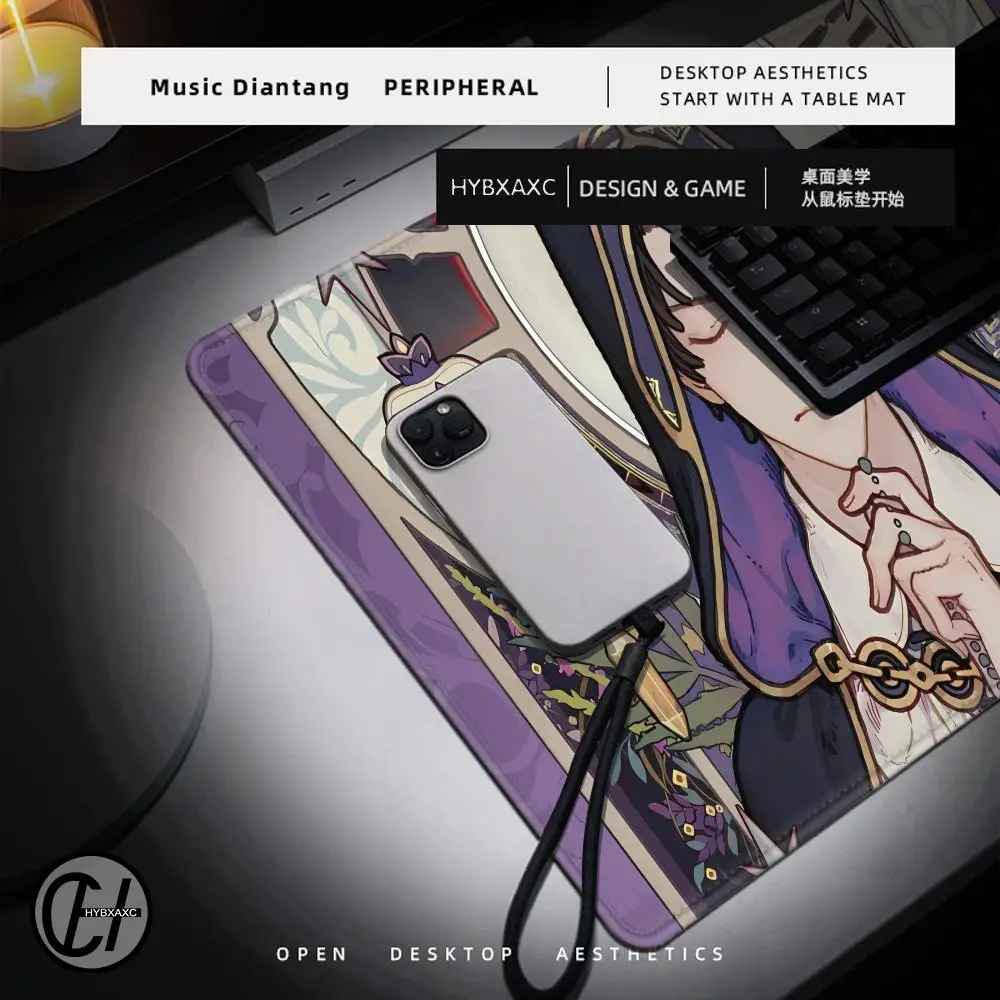 Alfombrilla de ratón grande Señor de los misterios, teclado para juegos, alfombrilla de ratón para Gamer en la mesa, alfombrilla de escritorio, posavasos, alfombra para PC, alfombrillas de ratón de Anime HD - imagen 3