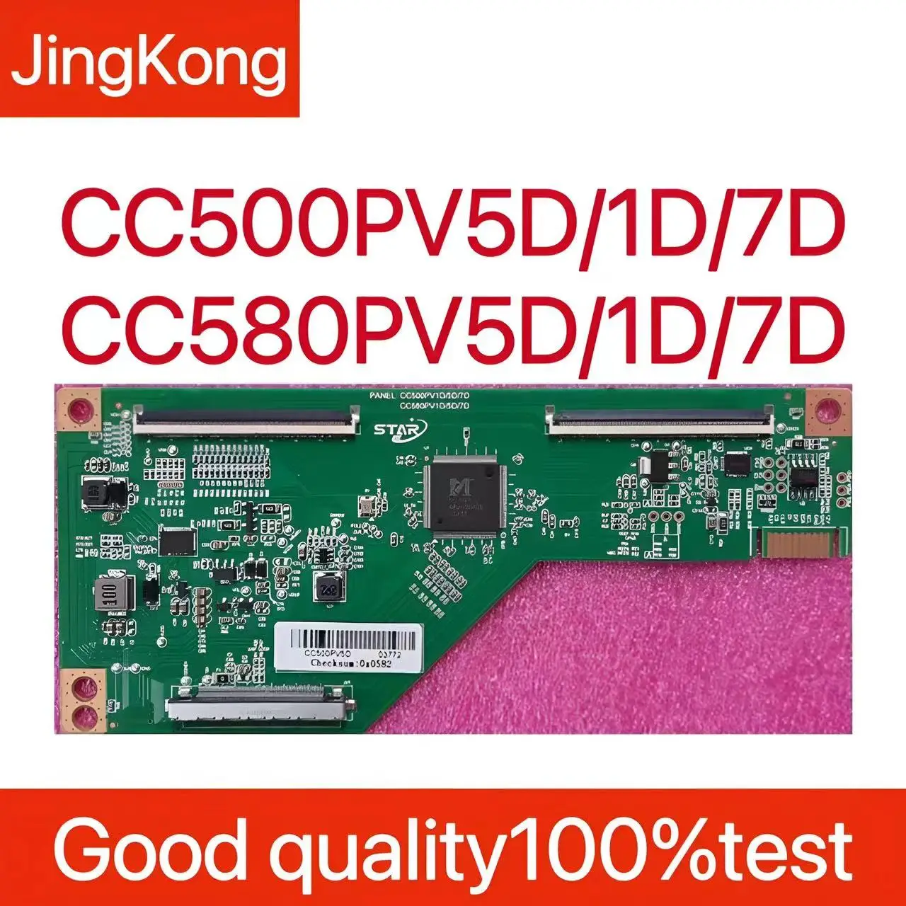 100% prueba 50 pulgadas 58 pulgadas placa lógica CC500PV5D CC500PV1D CC500PV7D CC580PV5D 4K