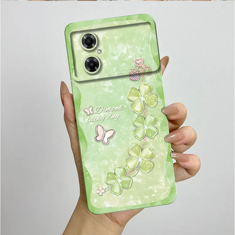 Para Xiaomi Poco M4 funda bonita mariposa flores Fundas suaves de silicona cubierta trasera completa para Xiaomi Poco M4 PocoM4 5G parachoques de teléfono - imagen 3