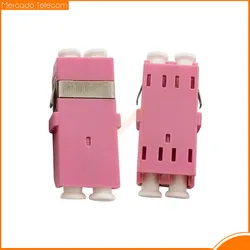 Acoplador LC/UPC OM4 Monomodo - Brida Fibra Óptica