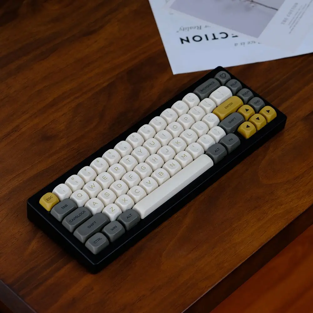 142 Keys Shimmer KOA Keycaps Korean Dye-Sub PBT Keycap For Cherry Mx Switch Mechanical Keyboard Kit Custom ISO Enter Key Caps - imagen 3