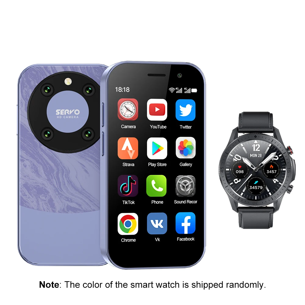 purple N Smartwatch