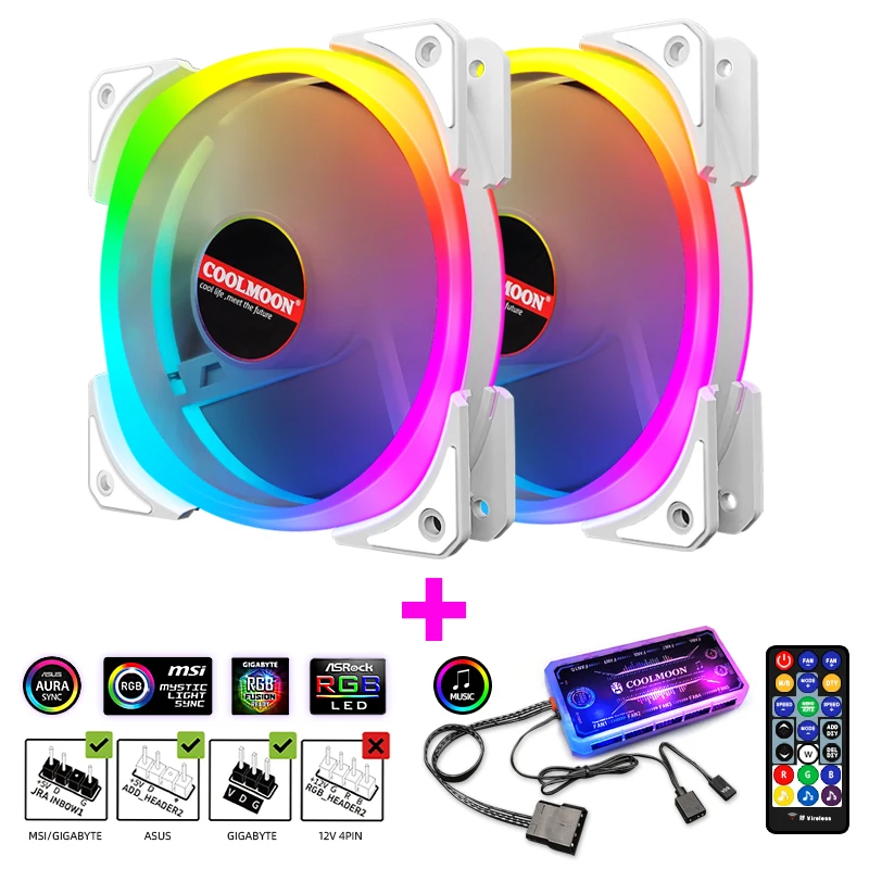 2 fan and controller