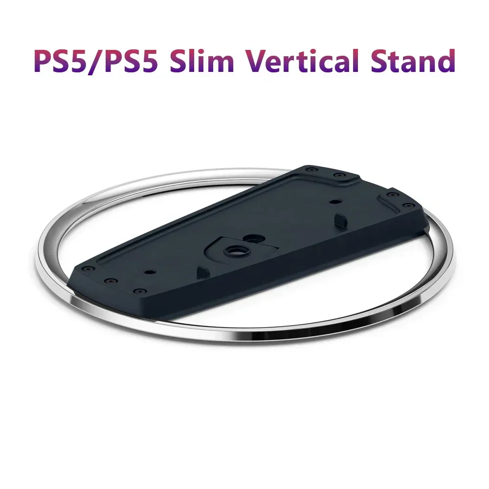 Soporte vertical para consola PS5 y PS5 Slim, base de metal original 1:1 para disco Playstation 5 y accesorios de edición digital
