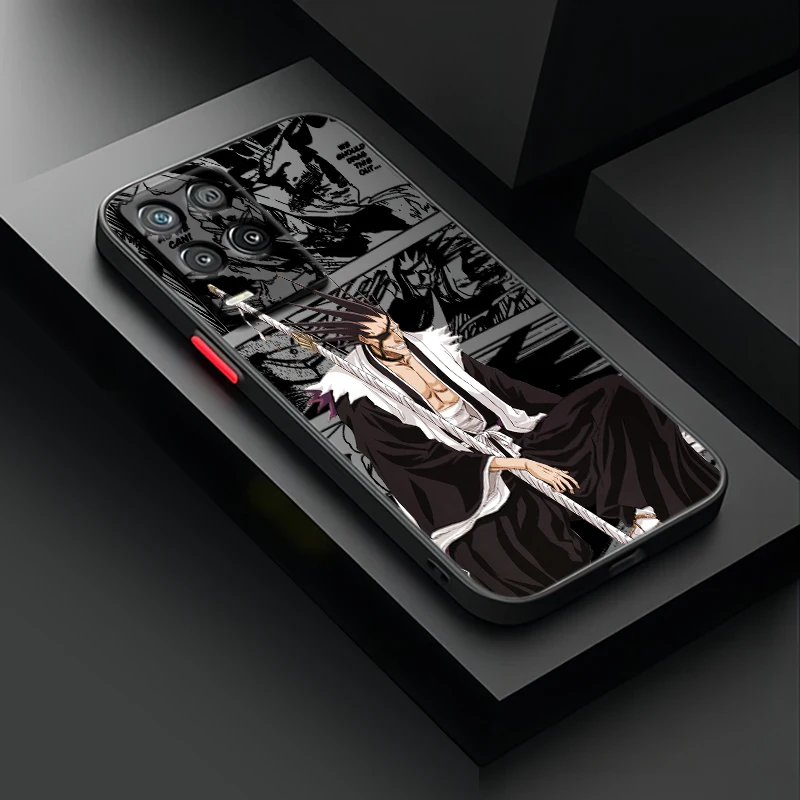 Funda translúcida de TPU para OPPO, carcasa translúcida esmerilada de Anime, para OPPO Realme 11, 20, 9, 9i, 8i, 8, 7i, 6S, 6i, 6, 5i, 5 Pro Plus - imagen 2