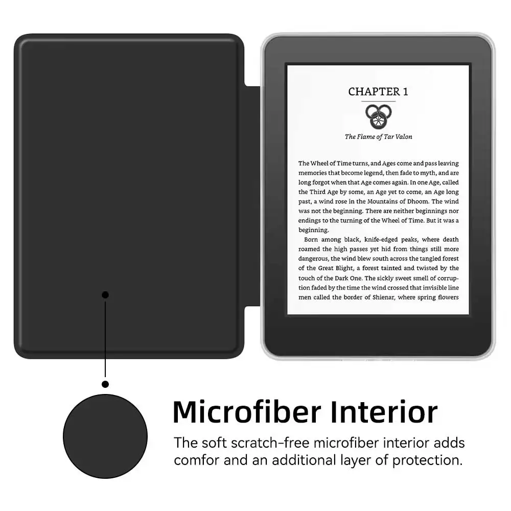 Funda acrílica para Kindle Paperwhite Colorsoft 2024 12th 7in Kindle 2021 11th k5 6.8in 2022 11th k6, funda de accesorios - imagen 4