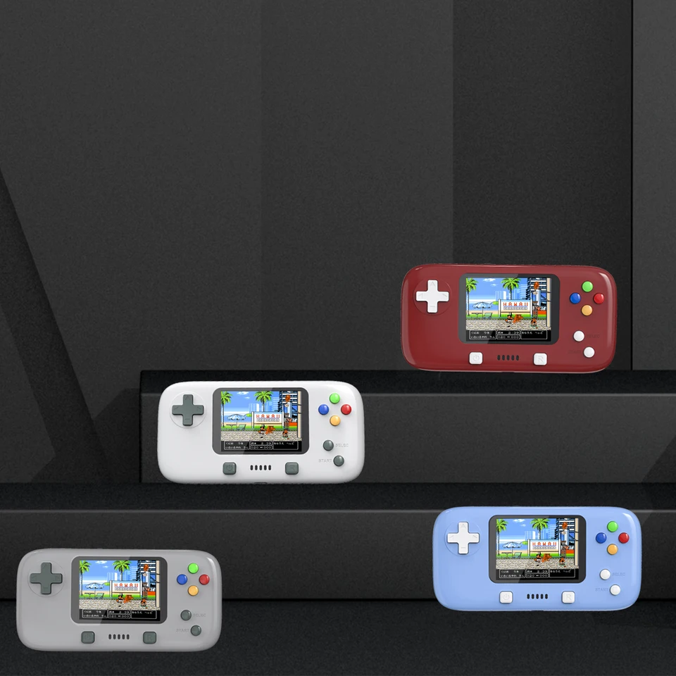 Consola de juegos de bolsillo portátil 400 en 1, juegos clásicos, consola de videojuegos de 2,8 pulgadas, juego portátil para regalo de niños