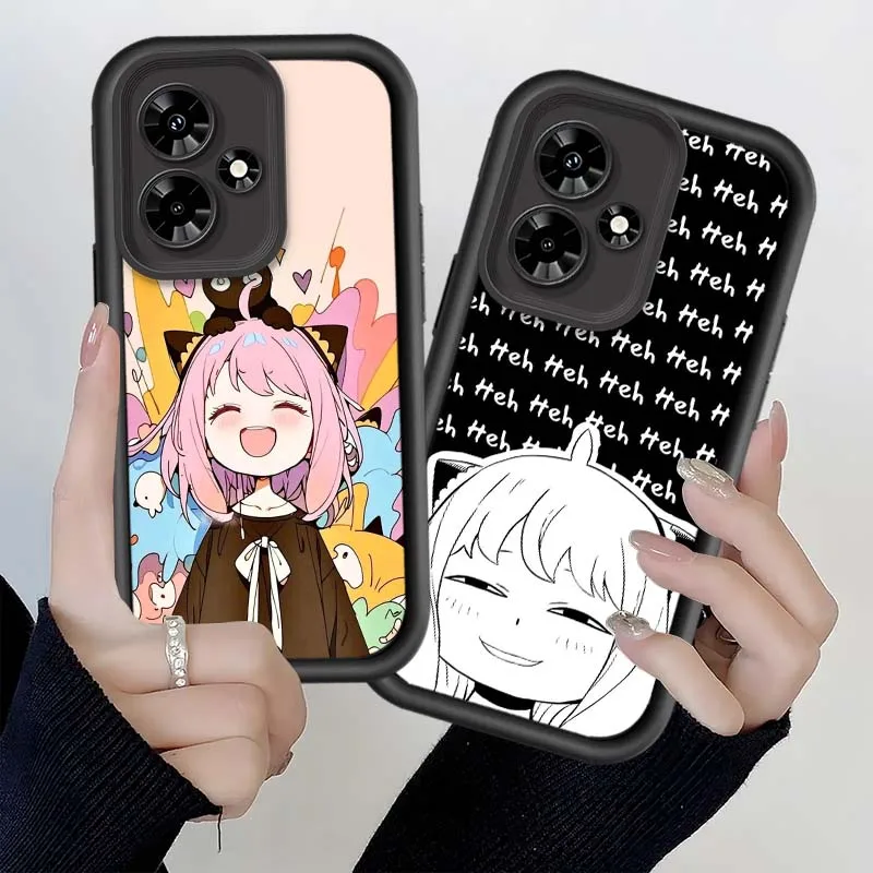 Anya Forger-funda de Anime para Infinix GT Hot 10 20 30 11 12 12i 20s 30i 40 40i 50 50i Pro Play NFC, funda de teléfono con escalera ocular - imagen 4