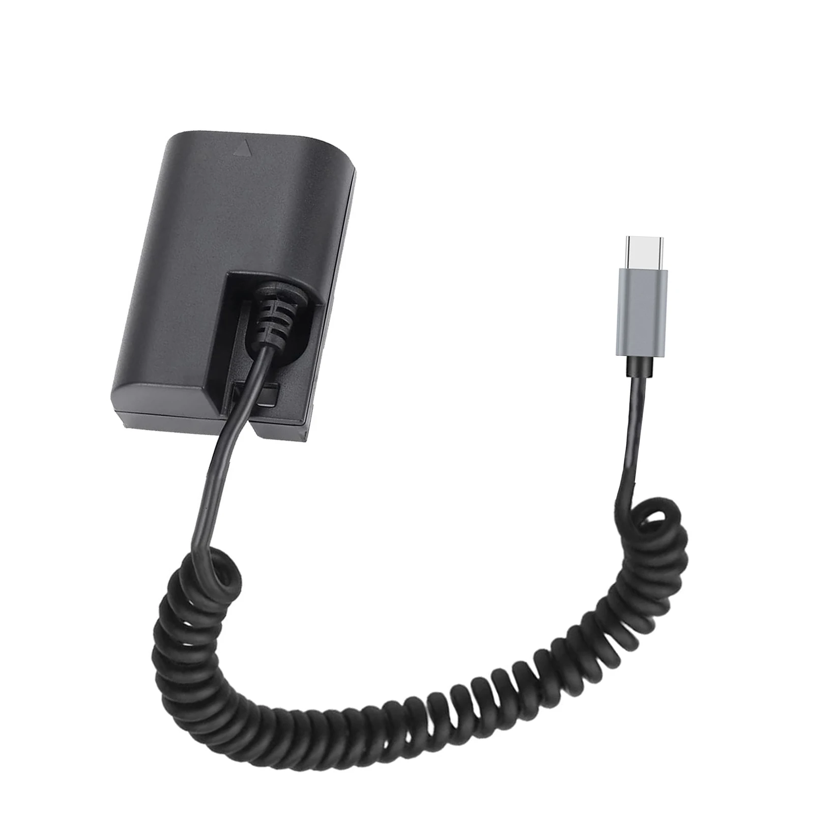 Kit de cable de alimentación de batería simulada, USB-C de decodificación completa de DR-E6 PD para Canon EOS 60D 70D 80D 90D R5 7D 5D2 5D3 5D4 5D Mark II III I