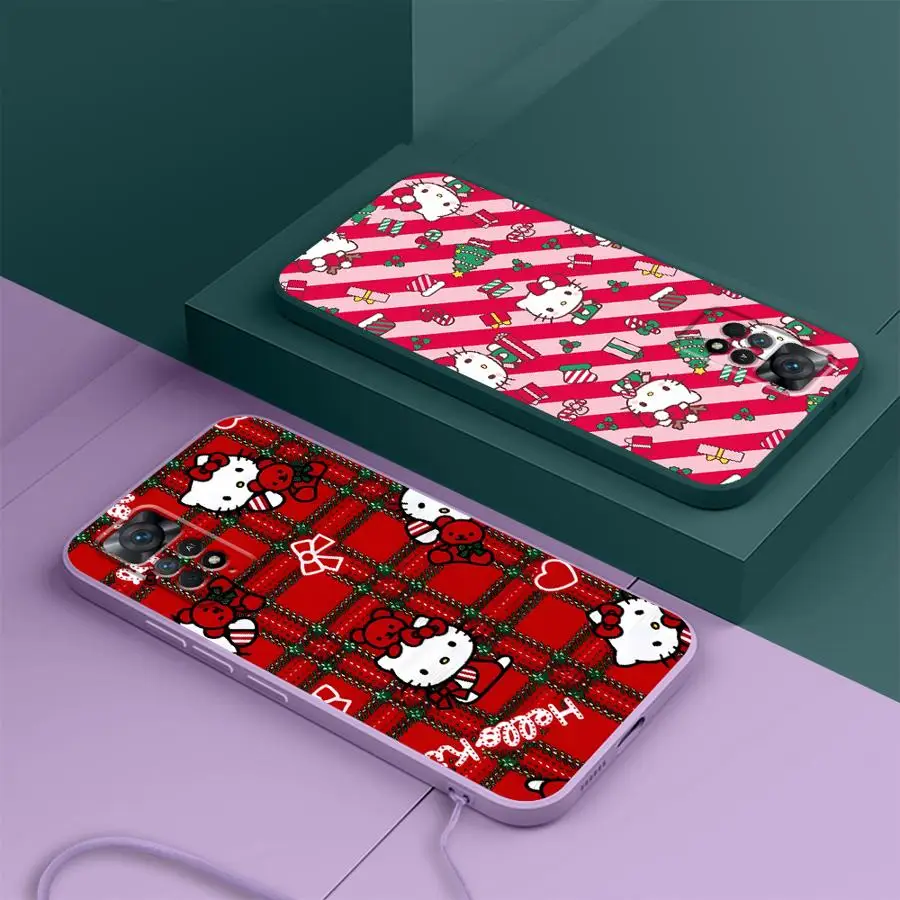 Funda blanda para Xiaomi Redmi Note 11s 13 12 ProPlus 10 12s 10 11 Pro 14 Pro Plus 10Lite lindo personaje Navidad - imagen 5