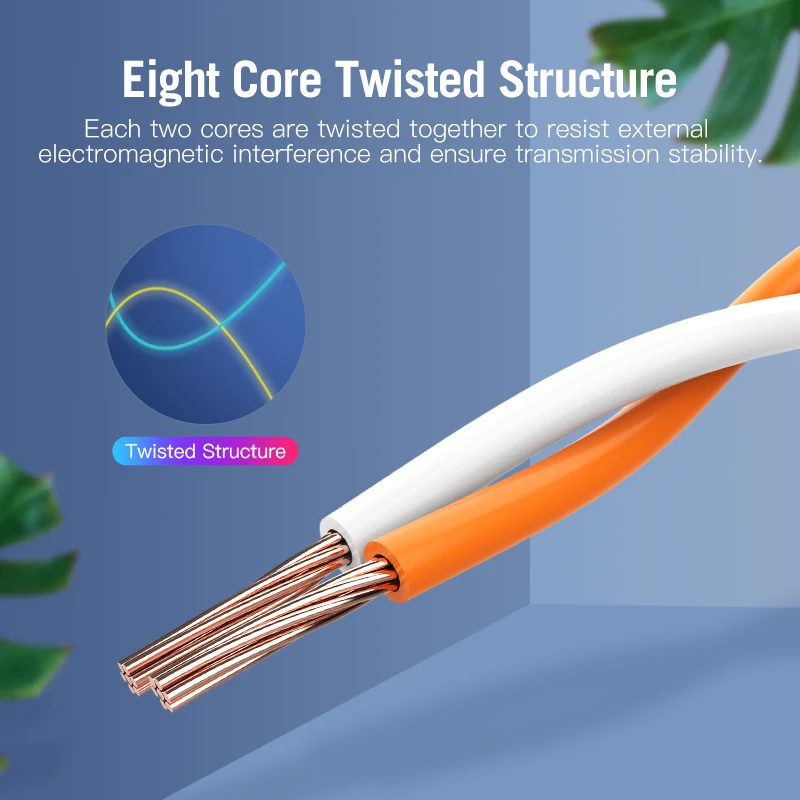 Cable Ethernet Vention RJ45 Cat 7, Cable extensor macho a hembra, Cable de extensión de red Lan de 1m, 1,5m, 2m, 5m, 10m para PC y portátil - imagen 5