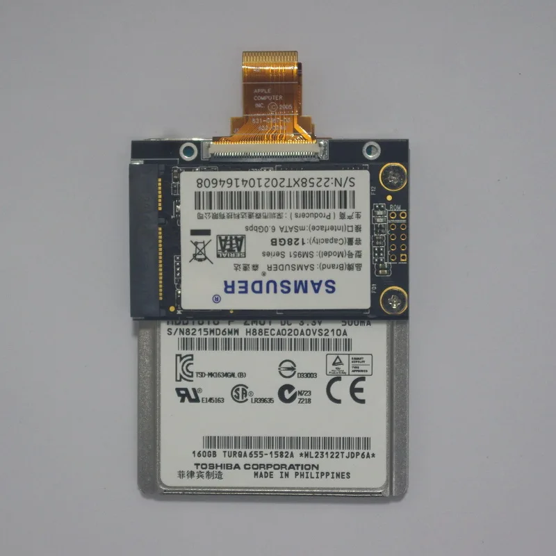 Para iPod corto SSD iPod vídeo SSD iPod classic SSD 256GB 512GB 1TB 1,8 "reemplazar original MK3008GAL MK8010GAH MK6008GAH MK1634GAL - imagen 5