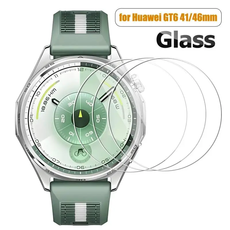 Vidrio Templado 9H para Huawei Watch GT 6, 46mm, 41mm, Protector de pantalla Premium, película duradera HD antiarañazos para Huawei GT6 Pro 46mm - imagen 2